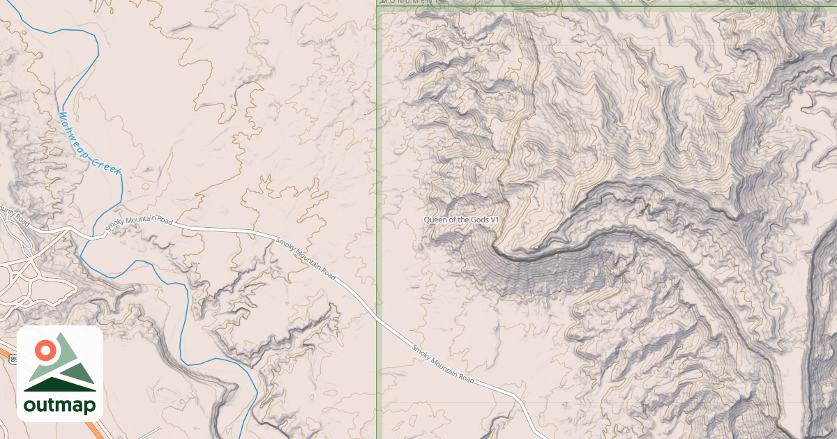 Map of Queen of the Gods