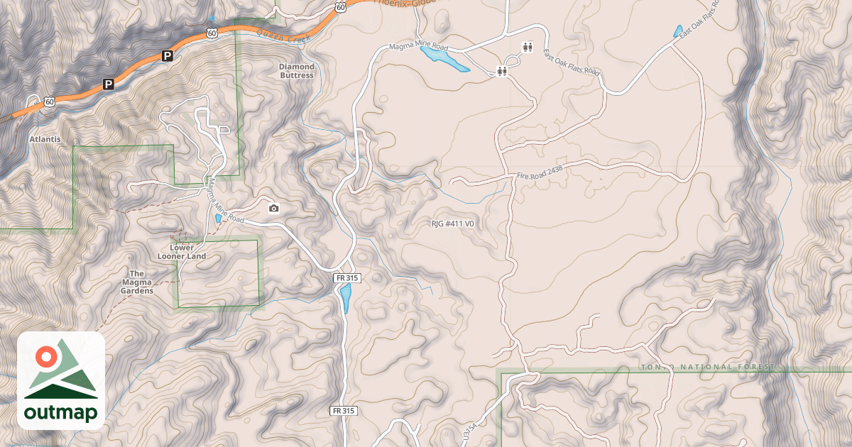 Map of RJG #411