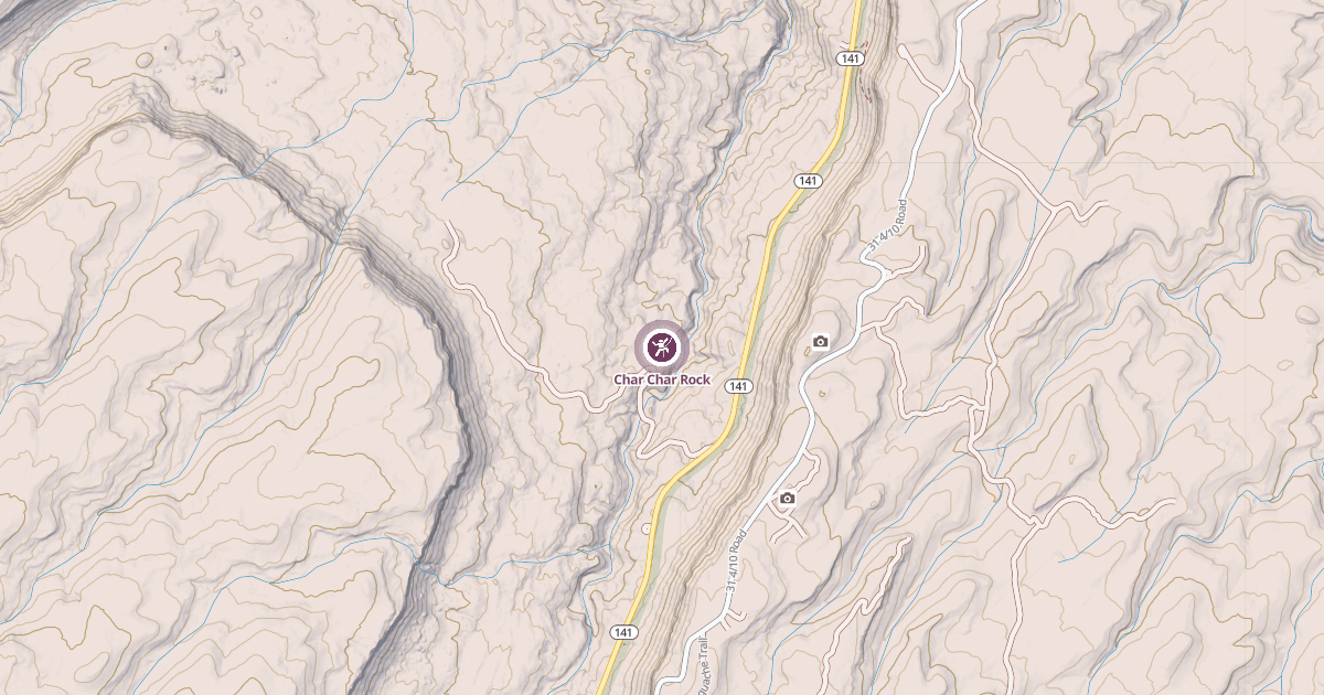 Map preview of Char Char Rock