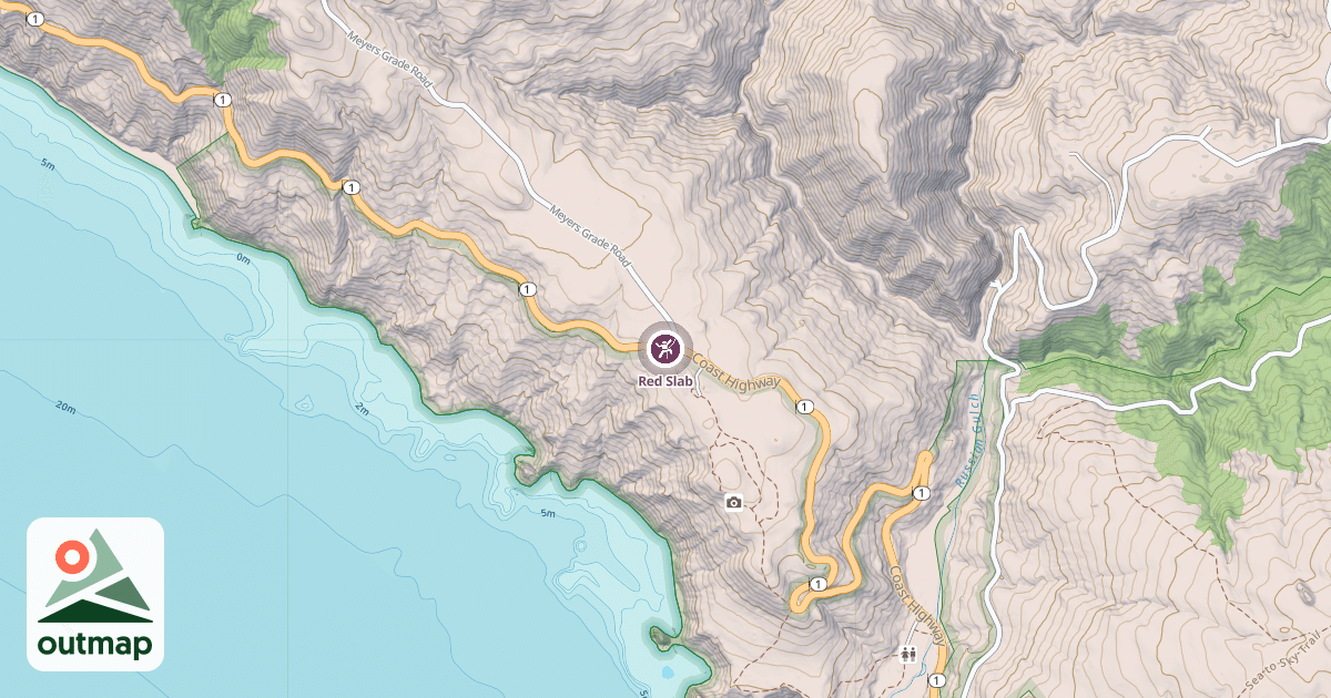 Map of Red Slab