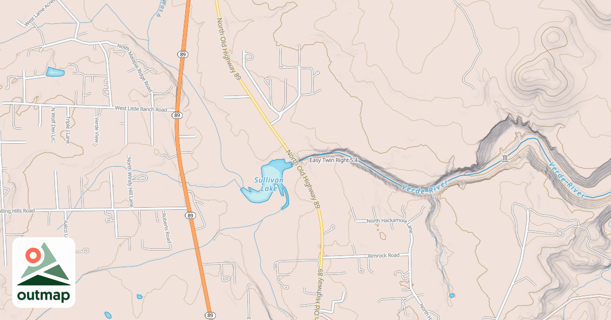 Map of Easy Twin Right