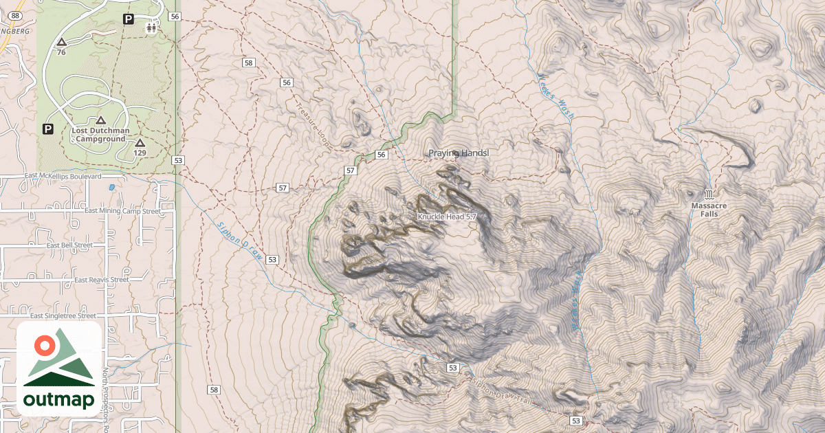 Map of Knuckle Head