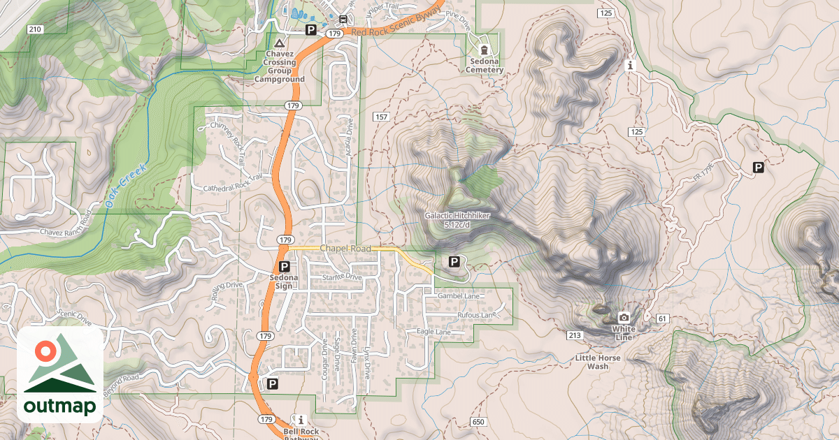Map of Galactic Hitchhiker