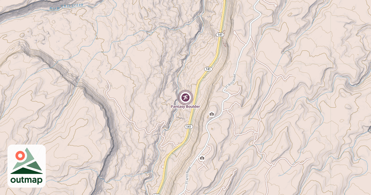 Map of Fantasy Boulder