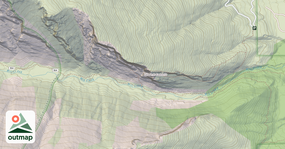 Map of Dihedrals East