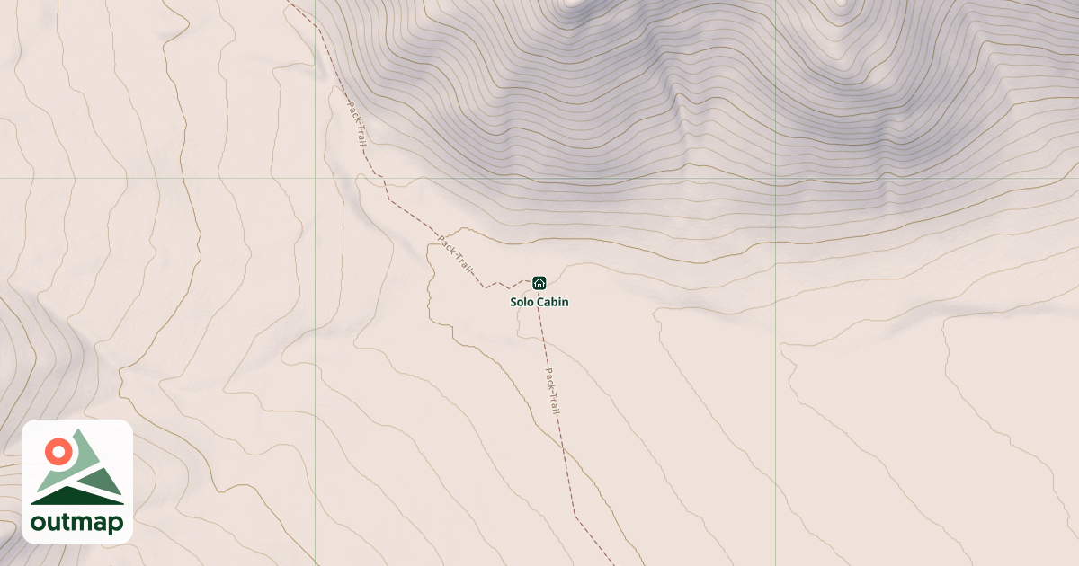 Map of Solo Cabin