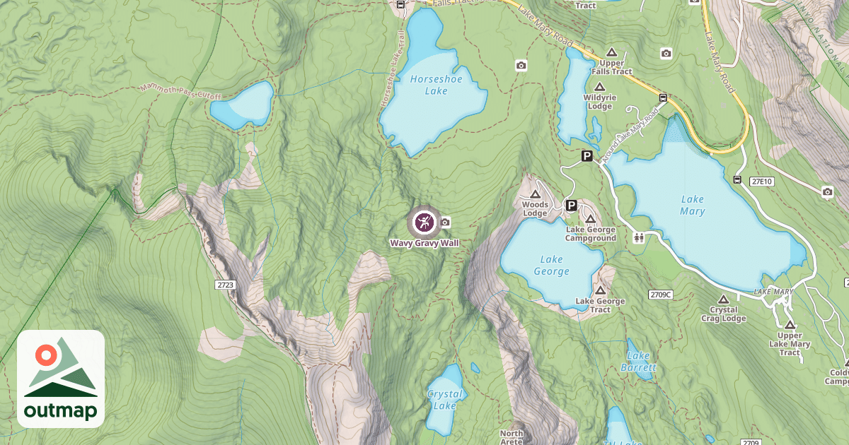 Map of Wavy Gravy Wall