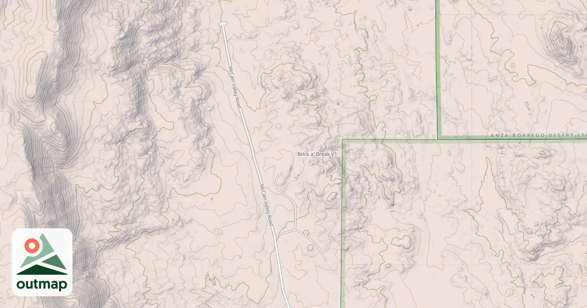 Map of Brick a' Break