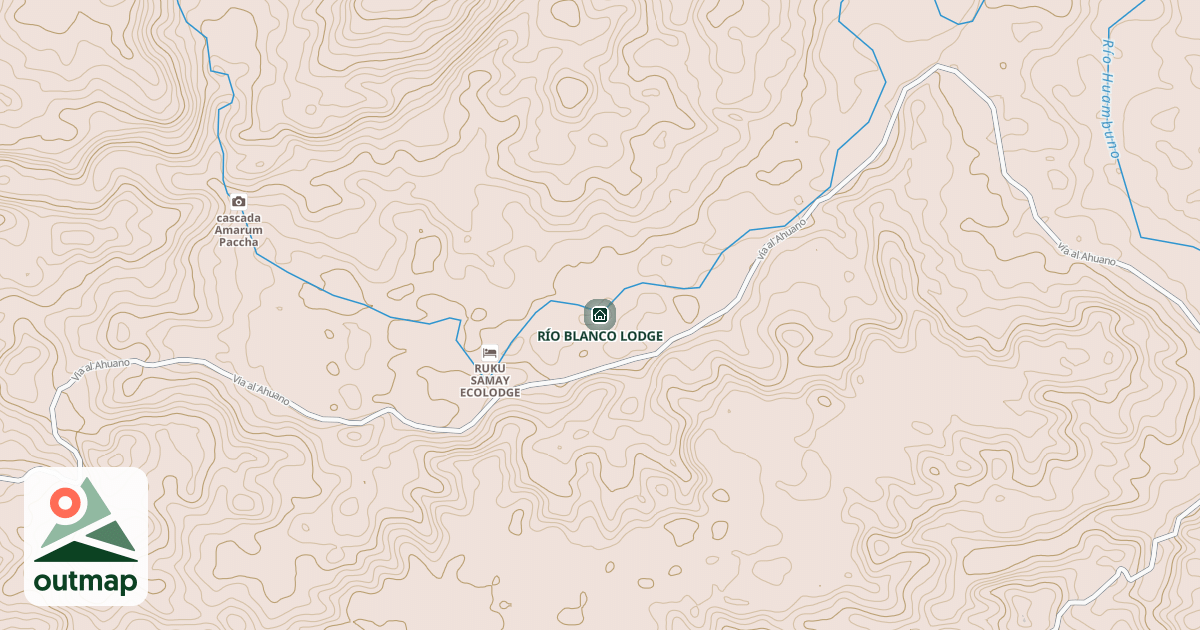 Map of RÍO BLANCO LODGE