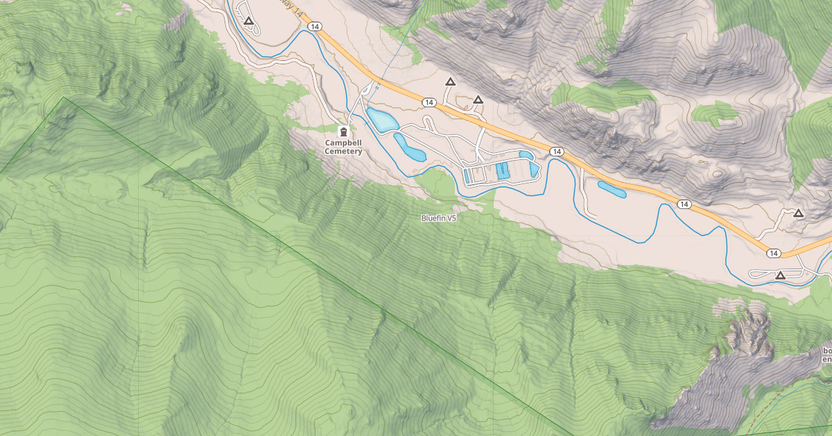 Map preview of Bluefin