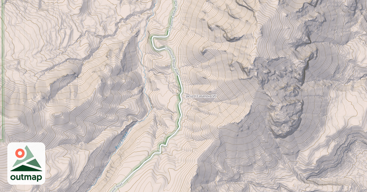 Map of Jacuzzi Casanova
