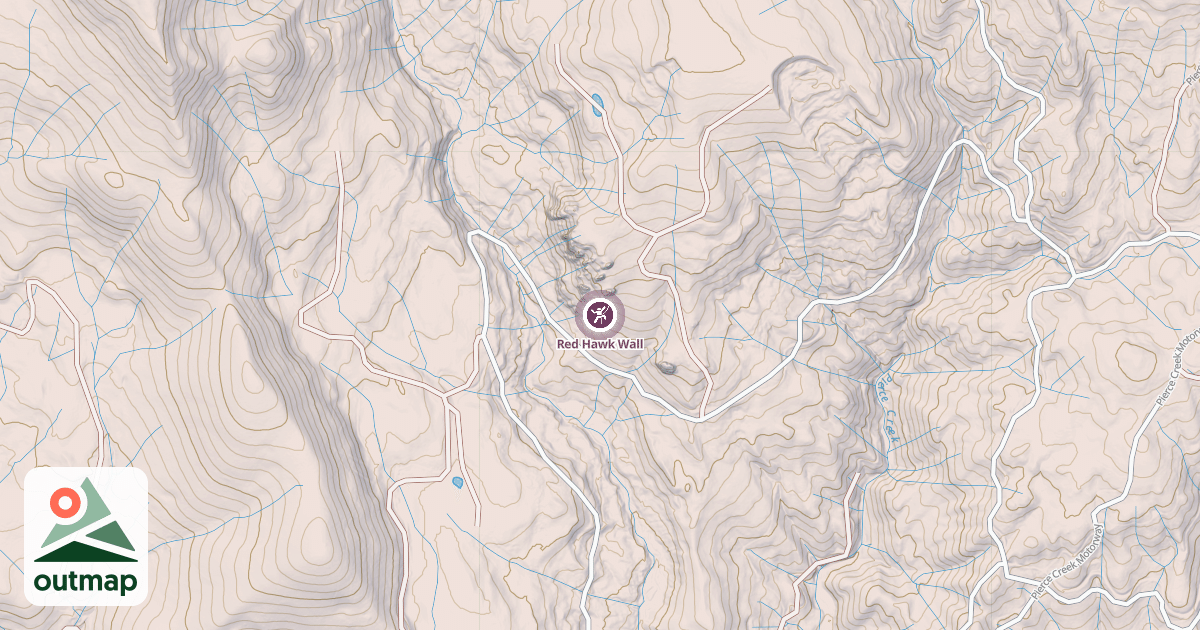 Map of Red Hawk Wall