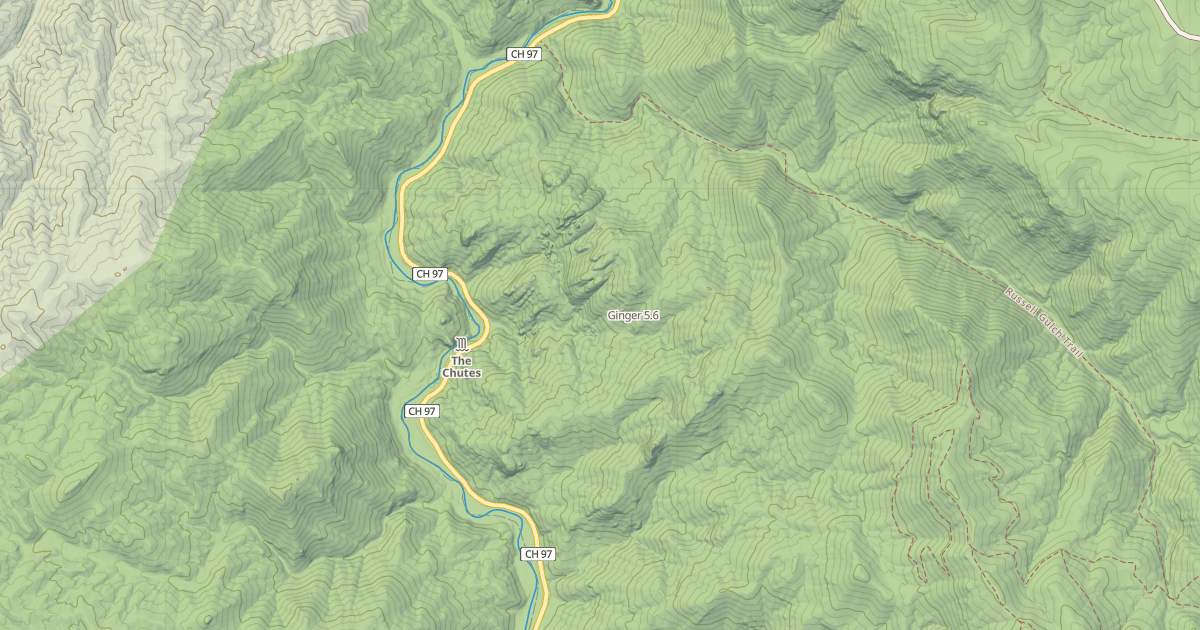 Map preview of Ginger