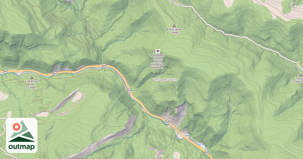 Map of Stiff Upper Lip