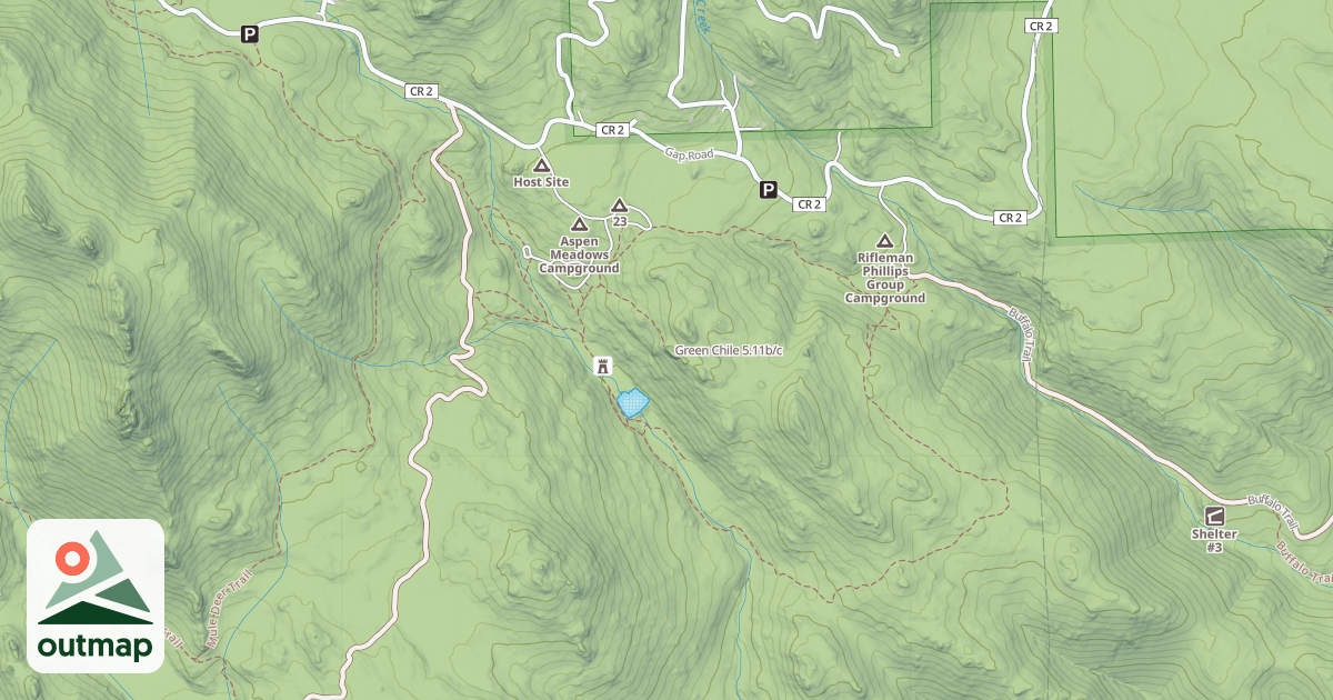 Map of Green Chile