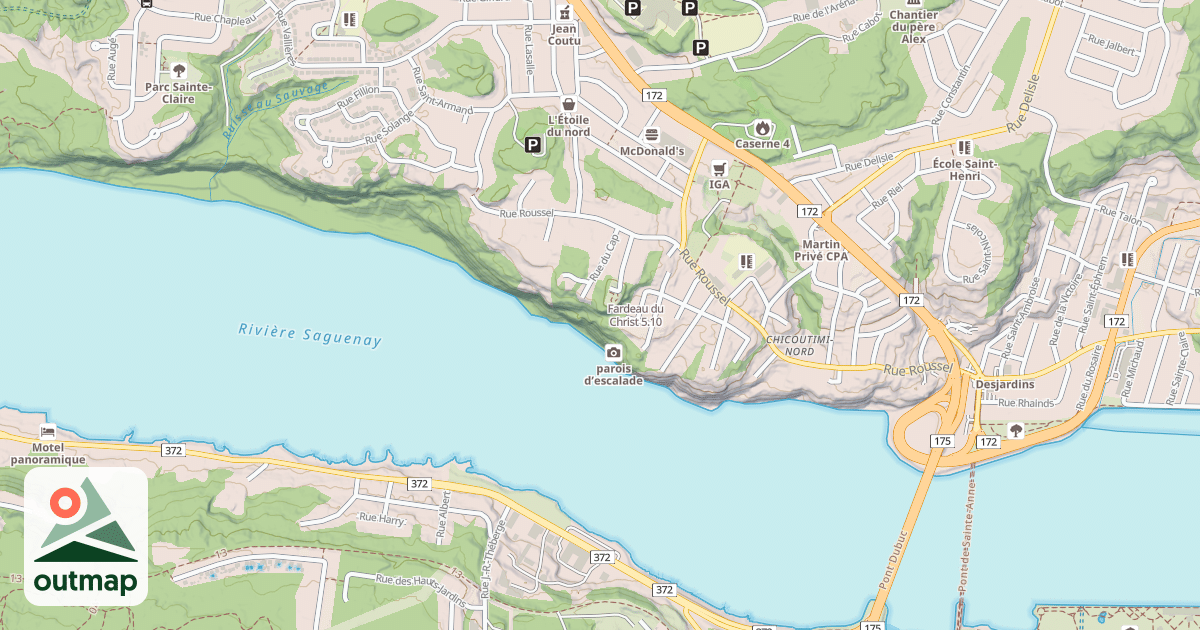 Map of Fardeau du Christ