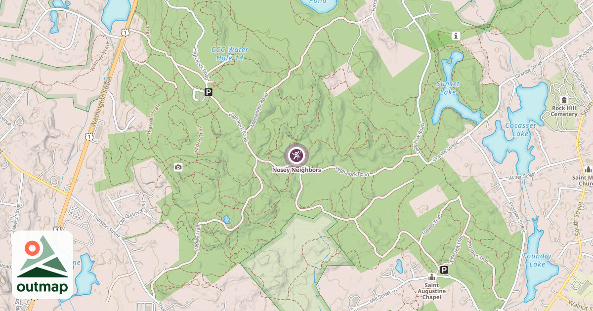 Map of Nosey Neighbors