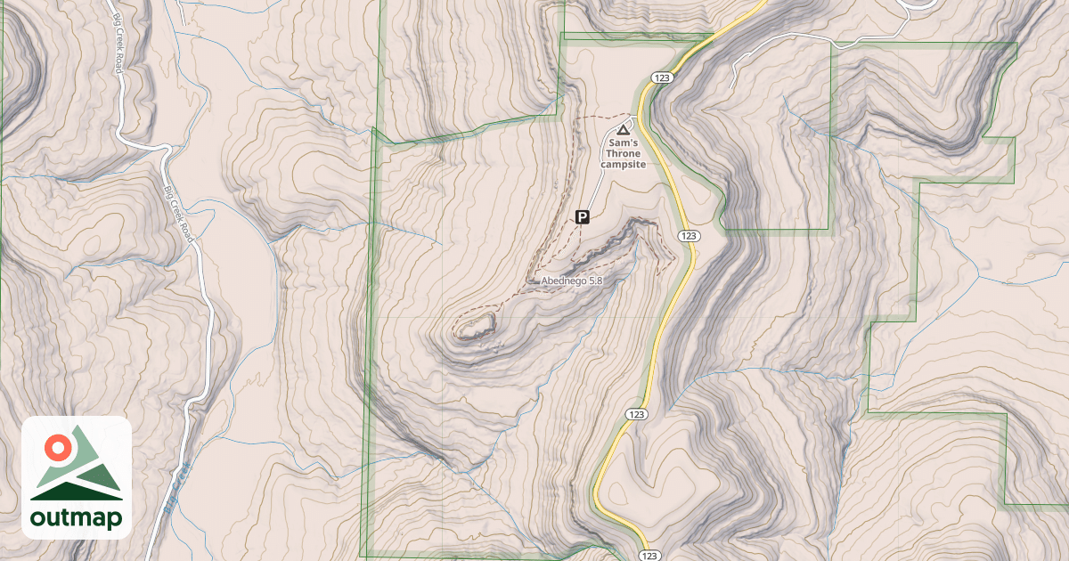 Map of Abednego