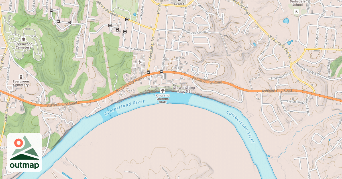 Map of Slip and Sliding Away