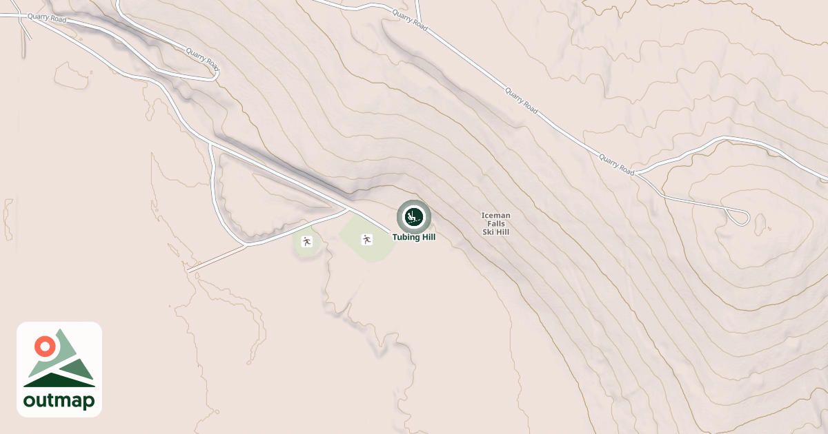 Map of Tubing Hill