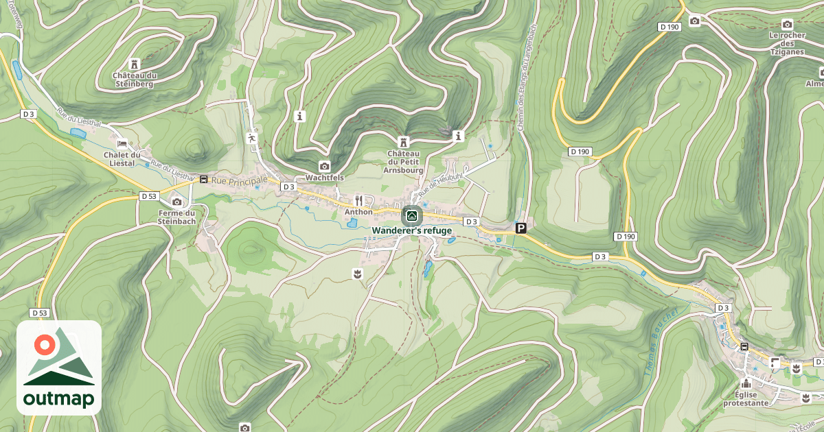 Map of Wanderer's refuge