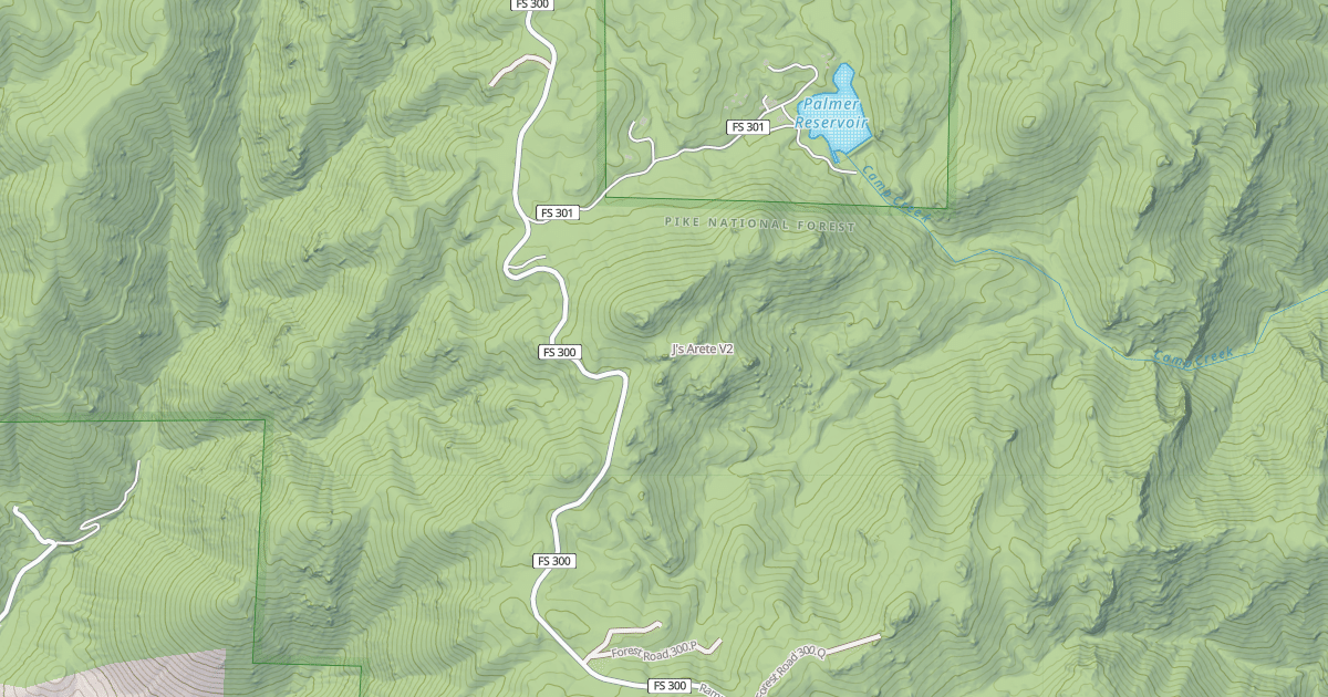 Map preview of J's Arete