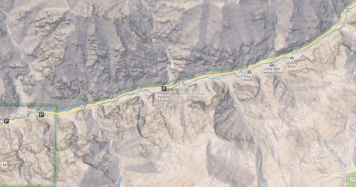 Map preview of Gordon's Linkup