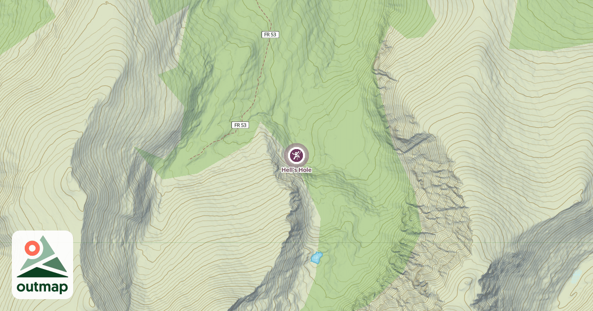 Map of Hell's Hole