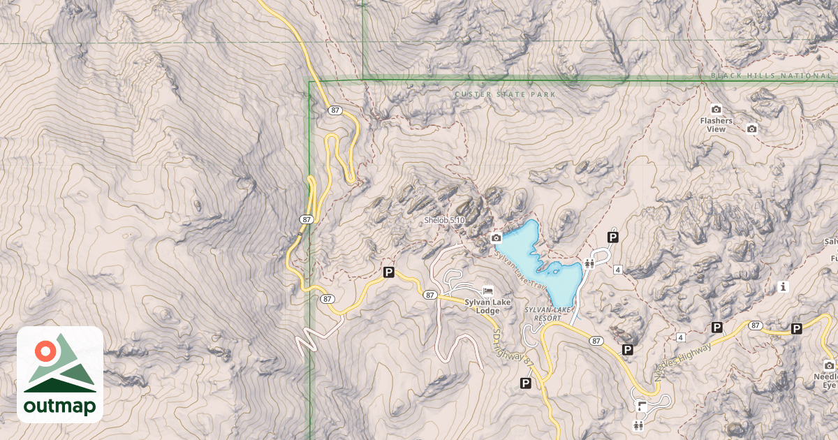 Map of Shelob