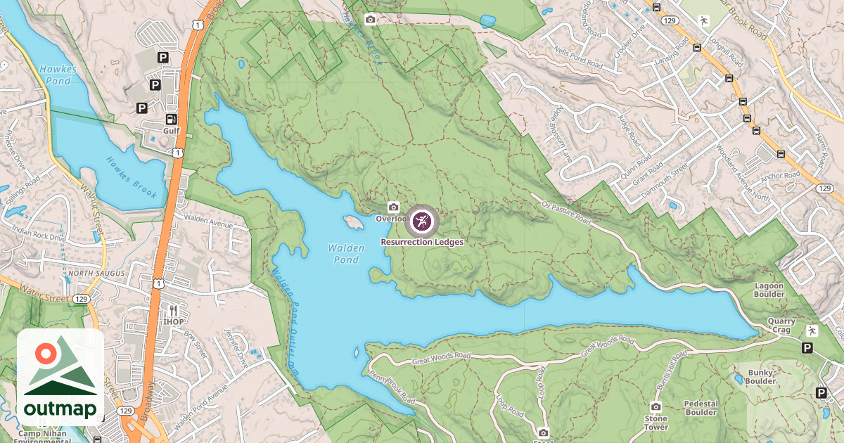 Map of Resurrection Ledges