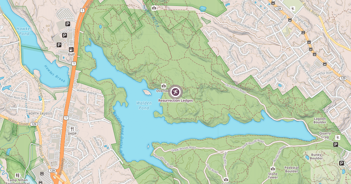 Map preview of Resurrection Ledges
