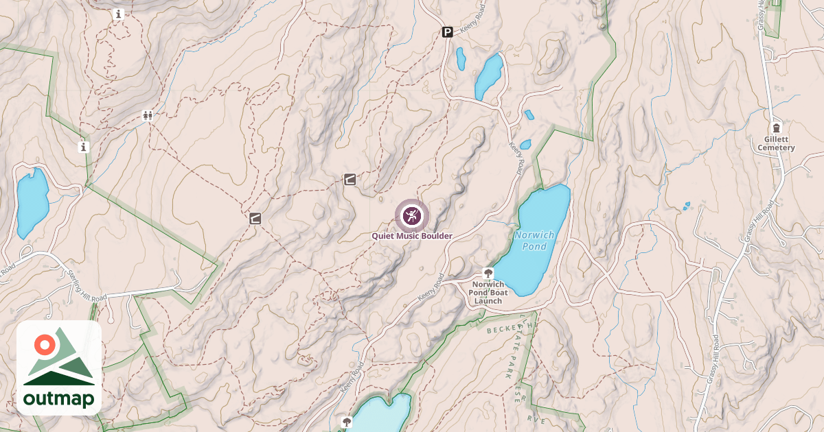 Map of Quiet Music Boulder
