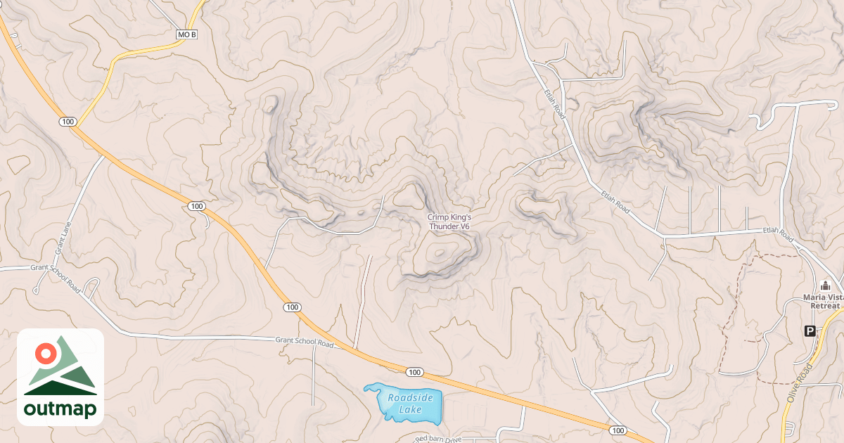 Map of Crimp King's Thunder