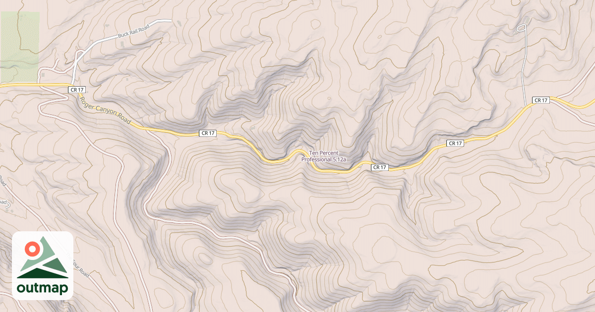 Map of Ten Percent Professional