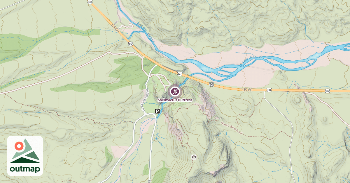 Map of Sol Invictus Buttress