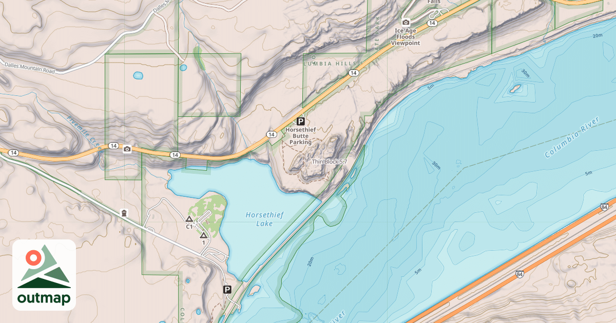 Map of Thin Block