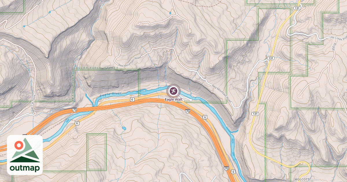 Map of Eagle Wall