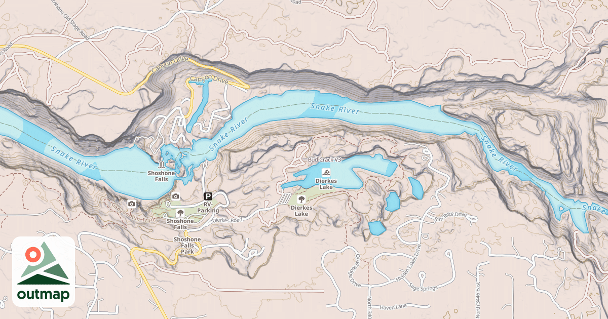 Map of Bud Crack