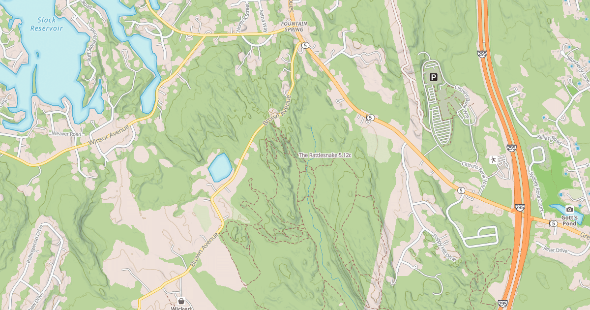 Map preview of The Rattlesnake