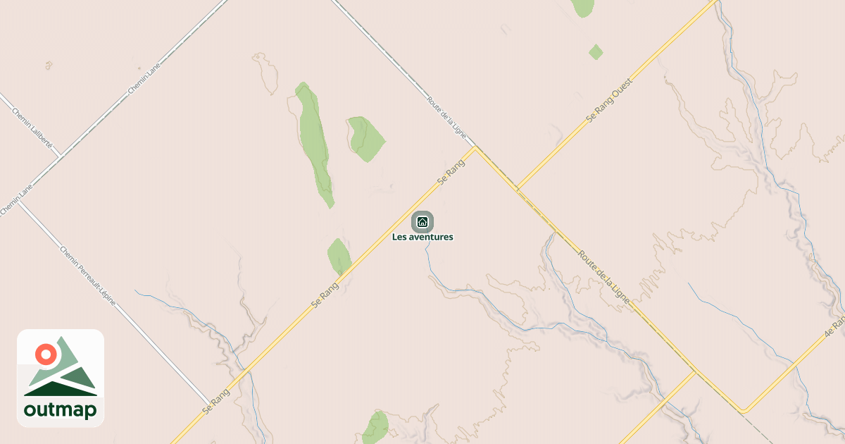 Map of Les aventures