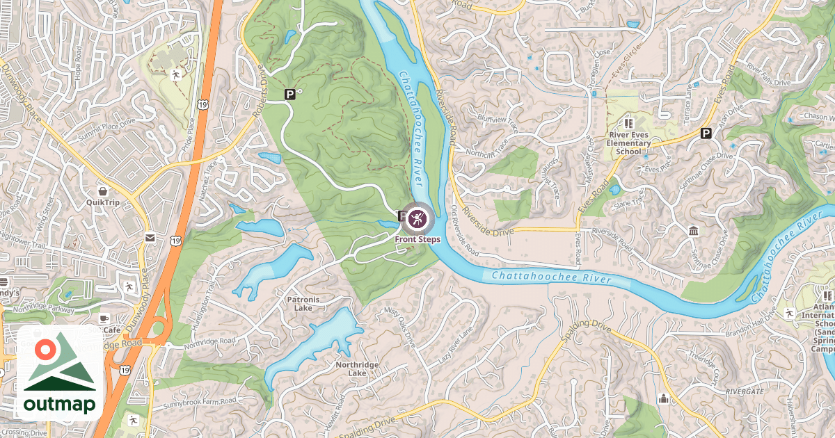 Map of Front Steps