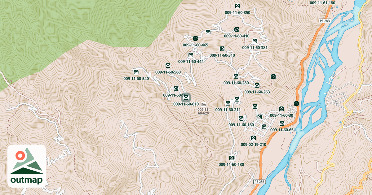Map of 009-11-60-610