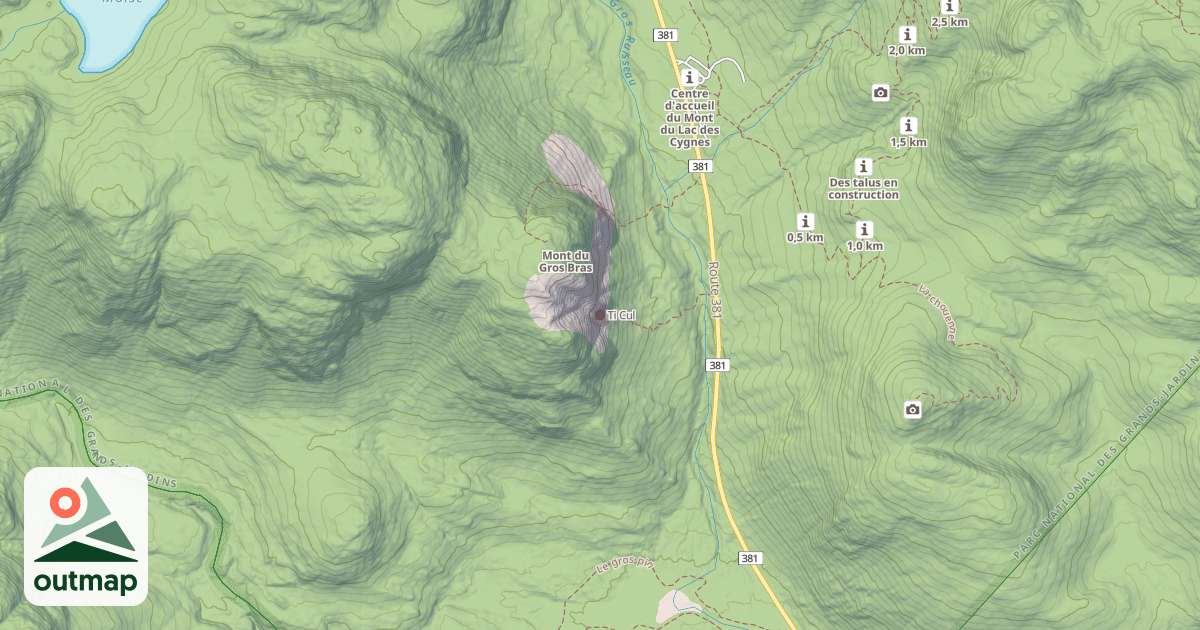 Map of Ti Cul