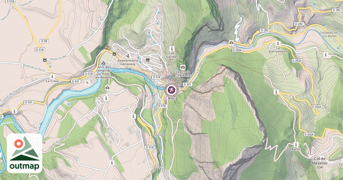 Map of Bloc