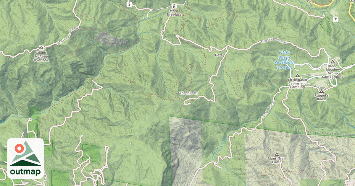 Map of The spire