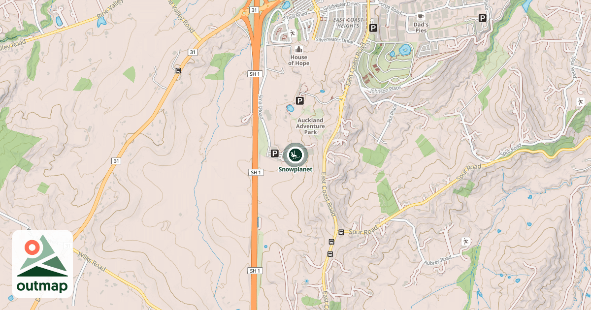 Map of Snowplanet