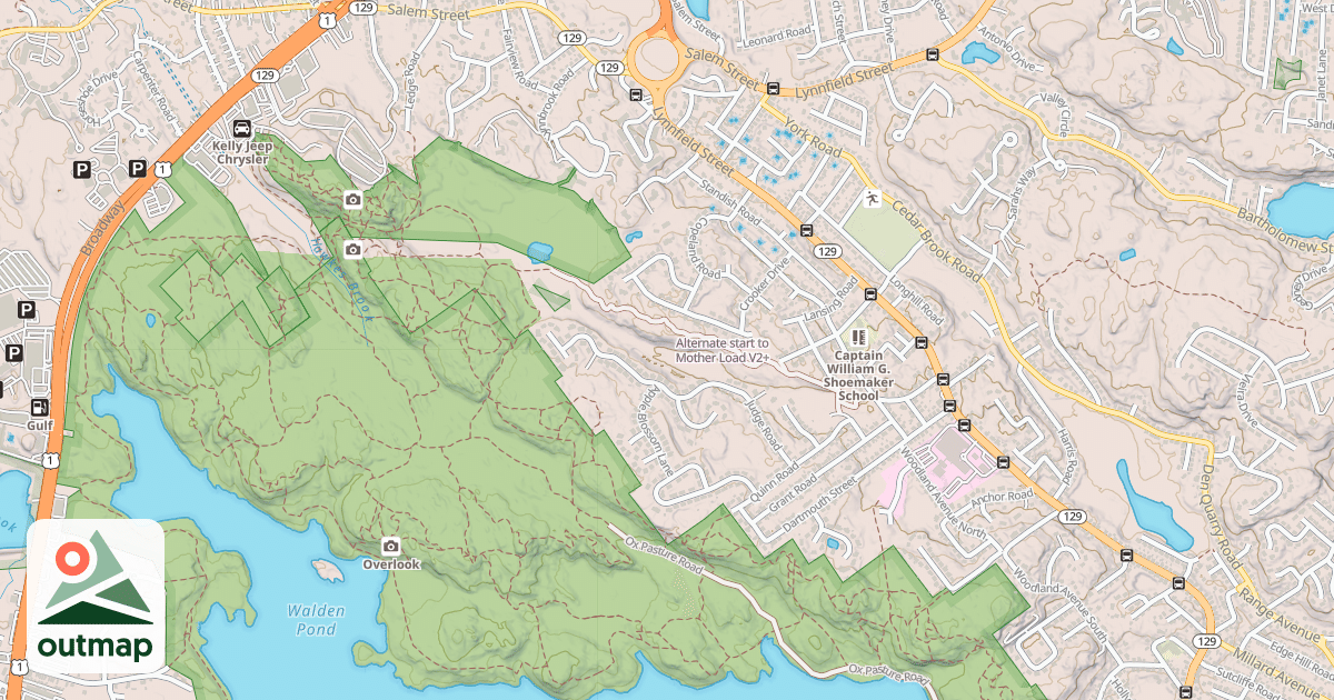Map of Alternate start to Mother Load