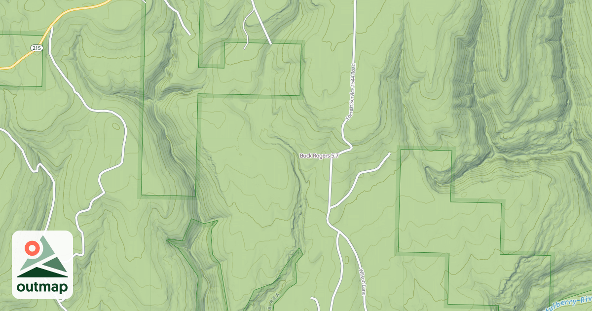 Map of Buck Rogers
