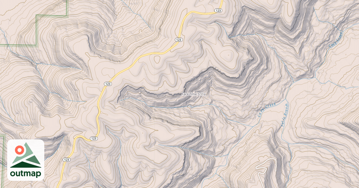 Map of Face Time
