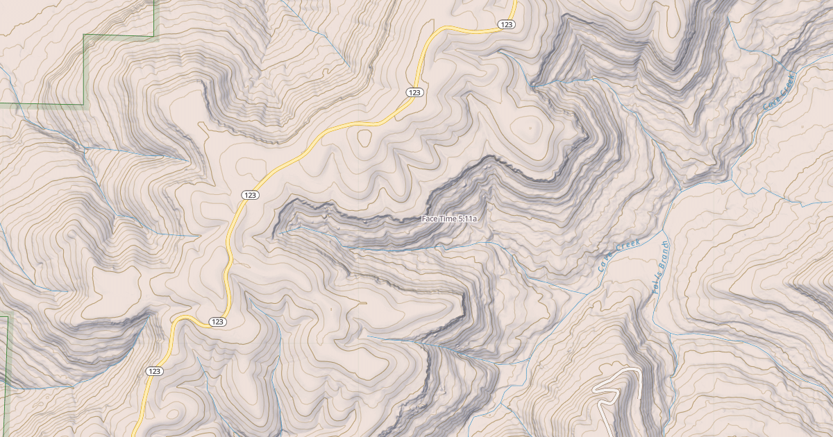 Map preview of Face Time